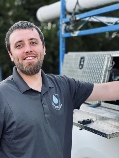 Seth Abernathy, Service Technician at Aqua Pro Pump Service