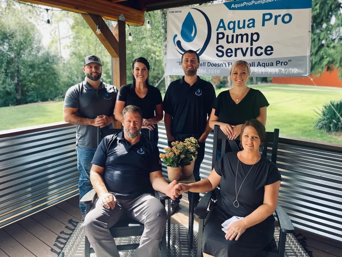 The Aqua Pro family — serving Oregon wells for two generations